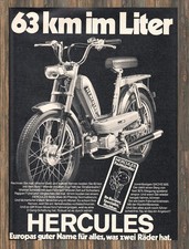 Hercules Mofa - Reklame Werbeanzeige Original-Werbung 1976 (2)
