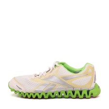 Reebok Damen SmoothFit Sneaker Weiß/Grü Mesh Niedrig ZigNano Laufschuh EU 37