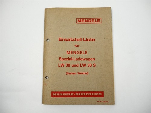 Mengele 30s ladewagen - 30,