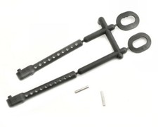 XRAY Karosserie Montage Steher hinten Set 6mm T2 XRA301332 NT1 2023, XT2 2023, X