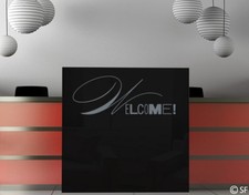 Wandtattoo Welcome Willkommen