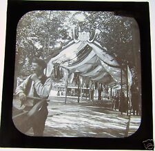 ZAUBERHAFTE LATERNENFOLIE DEUTSCHES BAYERISCHES FEST UM 1900 GERMANY BIER