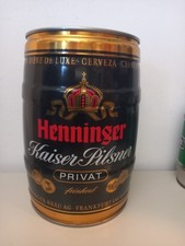 HENNINGER KAISER Party Fass Gallon Bierdose aus DEUTSCHLAND (5 Liter) Leer!