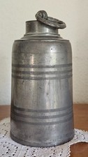 Historische Zinn Trinkflasche
