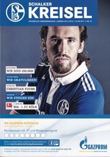 Schalke gegen 1. FC Köln Programm 13.08.2011 Kreisel Magazin Hülle Sammler