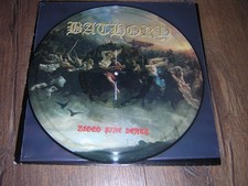 Bathory - Blood Fire Death, Flag 26P, UOF Picture Vinyl LP 1988, 1. Press