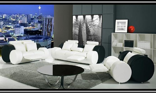 Ledersofa leder couch - ledersofa, 3+2+1