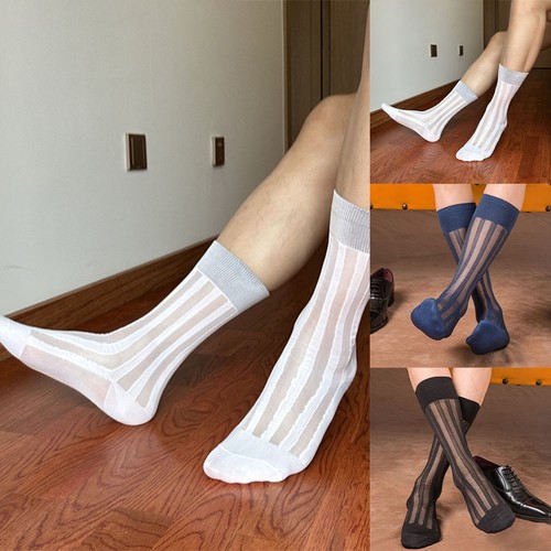Transparente herrensocken - transparente,