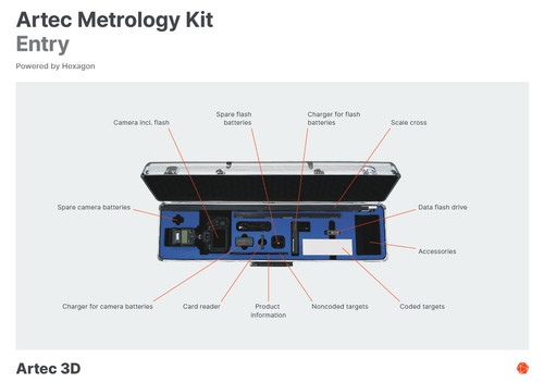 Artec metrology kit - artec,