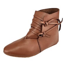 Mittelalter schuhe dunkelbraun - schuhe,