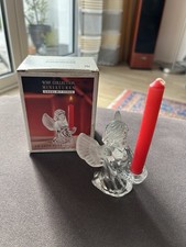 alter WMF Engel stehend Kerzenhalter, Originalkarton Lichterengel