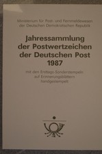 Briefmarken DDR 1987