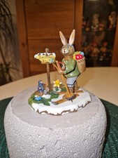 Hubrig Volkskunst Hase Zum Frühling Erzgebirge Rarität Ostern Sonderanfertigung