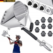 Profi Verputzpistole Mörtelspritze Putzwerfer Zement Spritzpistole für Wände