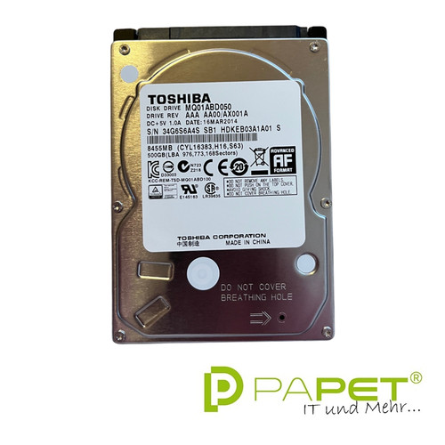 Wow festplatte toshiba - festplatte,