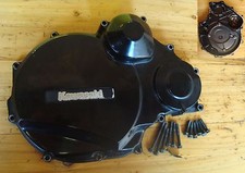 Kawasaki ZZR 1100 ZXT10C Kupplungsdeckel + Schrauben clutch cover Motordeckel