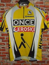 Once Eroski GIORDANA Fahrradtrikot Trikot Maillot Radsport Größe L