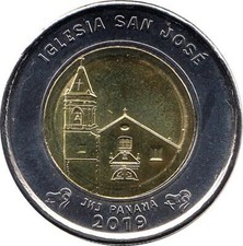 Panama 1 Balboa 2019 "Iglesia