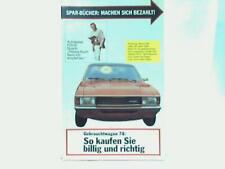 Gebrauchtwagen 78: So kaufen