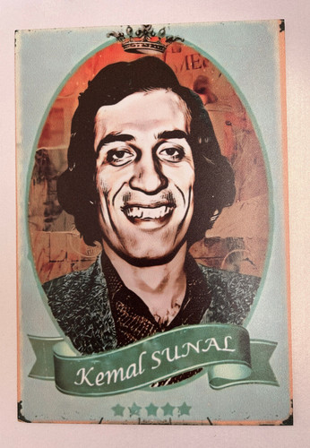 Kemal sunal retro ahşap - sunal,