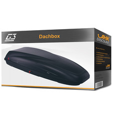 G3 Dachbox Krono 480 schwarz, matt 390 Liter Neuware