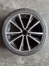 18 Zoll Mercedes A-Klasse Felge von Ronal schwarz mit Michelin Winterreifern
