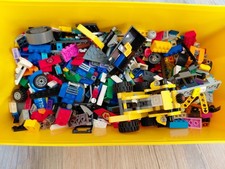 Lego Bausteine Kiste 1.6 KG Inklusive 10 Bausets mit Anleitungen