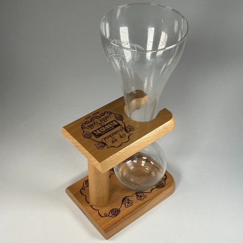 Pauwel kwak bier glas holz - pauwel,