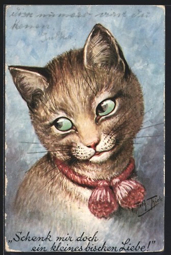 Künstler arthur thiele - künstler-ak,