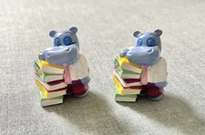 Ü-Eier Happy Hippo 2x Sammlerfiguren HPF D Träumer Tommi | selten original gut
