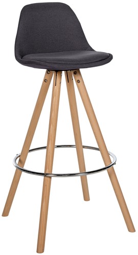 Barhocker corbin stoff rund - corbin,