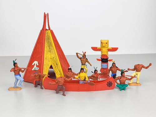 Vintage timpo toys indianer - vintage,