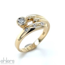 Brillantring 585er gelbgold - brillantring,