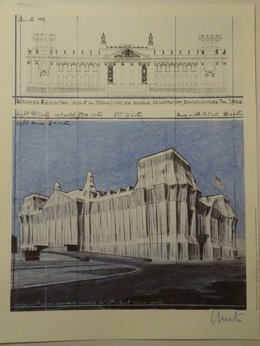 Christo wrapped reichstag - ,