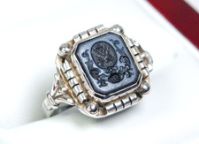 800 Silber - antiker Ring/