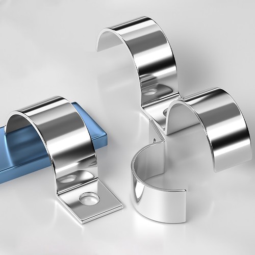 Stainless steel tube clip - a2,
