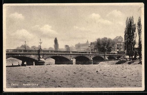 Zeitz blick zur - zur, auebrücke