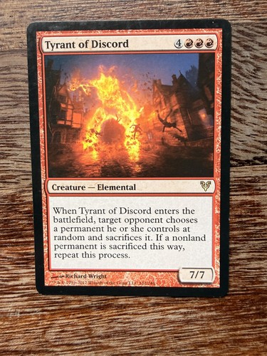 Tyrant discord 162 mtg - tyrant,