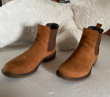 Tamaris Stiefeletten Chelsea Boots Gr. 39 Farbe cognac