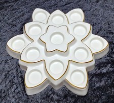 Villeroy & Boch Porzellan Weihnachten Teelichter/Kerzenhalter - "PERLE DI LUCE"