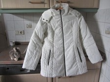 Feiner Anorak Winter Jacke Übergang Manguun weiß  Größe 38 (mit Kapuze) NEU
