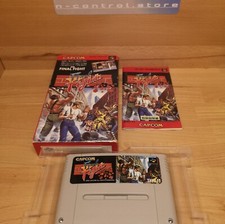 Nintendo Super Famicom Spiel FINAL FIGHT OVP CIB Anleitung SNES Japan Sammlung