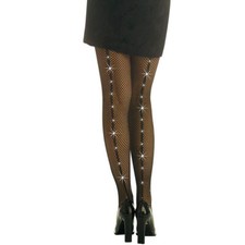 SCHWARZE NETZSTRUMPFHOSE #