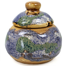 Zuckerdose 0,3 l Zucker Dose mit Deckel Behälter Vorratsdose Zuckertopf Keramik