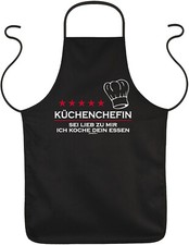 Kochschürze Damen lustig aus