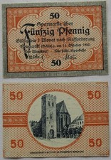 50 Pfennig Banknote Notgeld Neumarkt in Schlesien 11.10.1920  (104367)