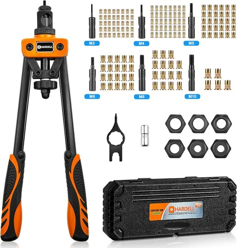 Nietmutternzange set mit 6 - 14",