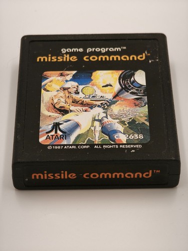Missile command atari - command, 2600
