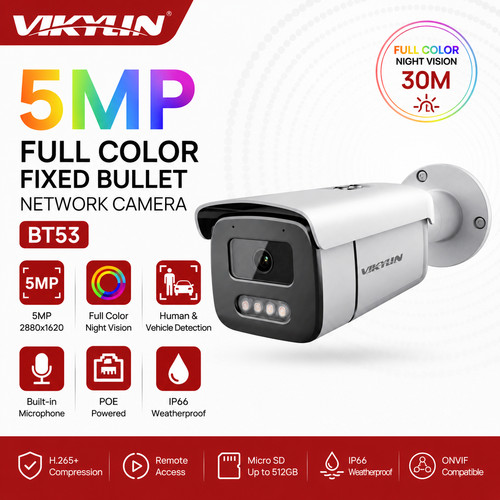 Vikylin 5mp fullcolor - fullcolor, ip