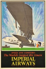 Werbeplakate Imperial Airways